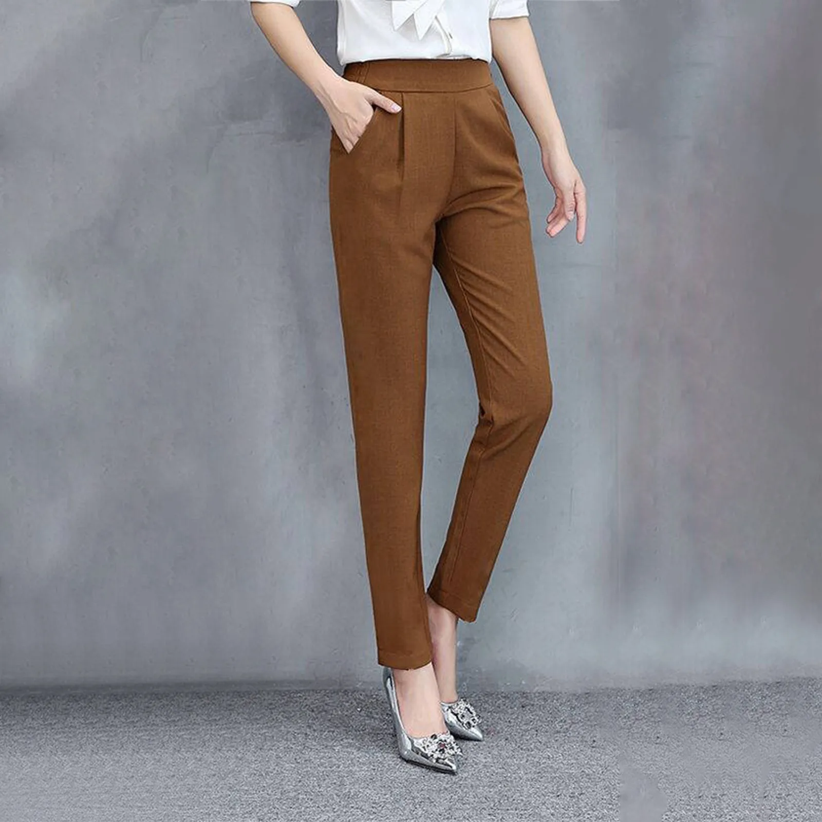 Casual Sports Pants Women Wide Leg Sweatpants Business Casual Exercise Athletic Pants