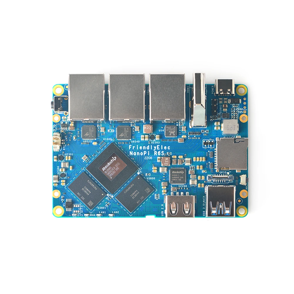 Youyeetoo NanoPi R6S Ĩ RK3588S NPU 6TOP  2.5G + ⰡƮ ̴   OS, ȵ̵, , 鸮 Wrt 