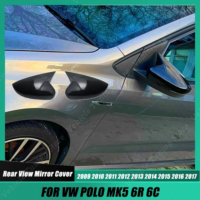 Carbon Fiber Türgriff Abdeckung Trim für Volkswagen VW POLO MK6 AW 2017 ~  2023 Auto Schutzhülle Externe Zubehör Styling aufkleber - AliExpress