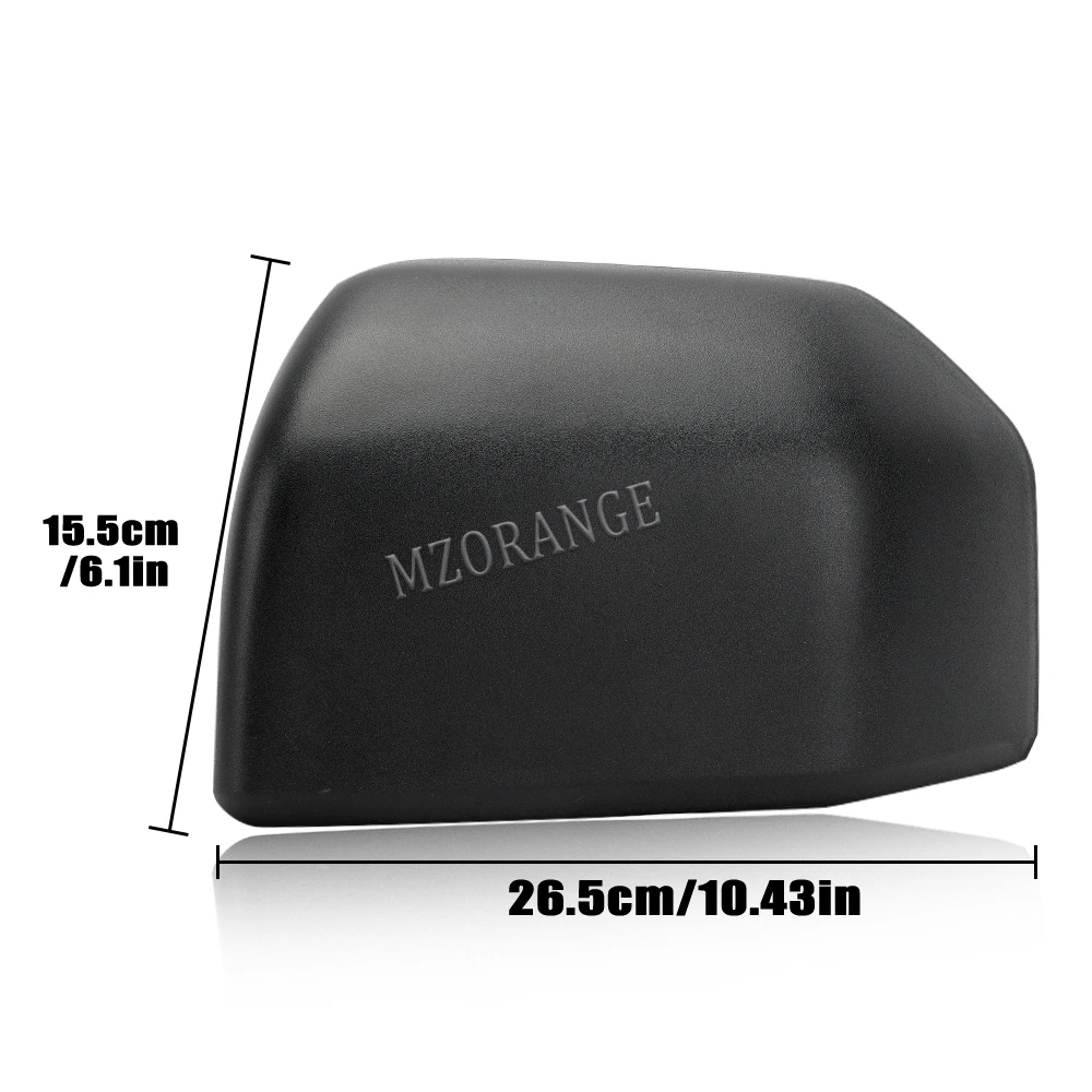 Voodonala Coque De Rétroviseur Latéral Pour Ford F-150 2015-2020 Compatible Avec Ford F150 2015 2016 2017 2018 2019 2020 (2 Pièces, Fibre De Carbone Noire), Accessoires Extérieurs