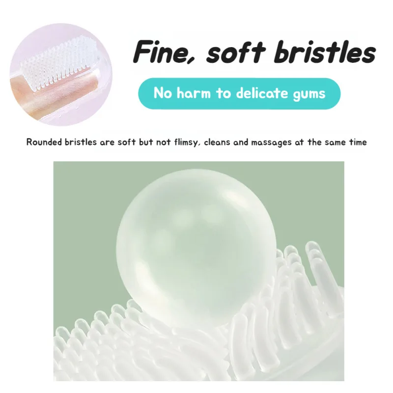 Finger cover for pets Silicone cleaning supplies soft cat dog small dog special finger cover