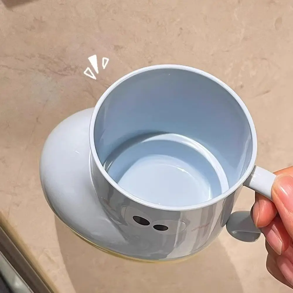 Cartoon Big Eyes Expression Plastic Toothbrush Cup For Bathroom_voghion.com