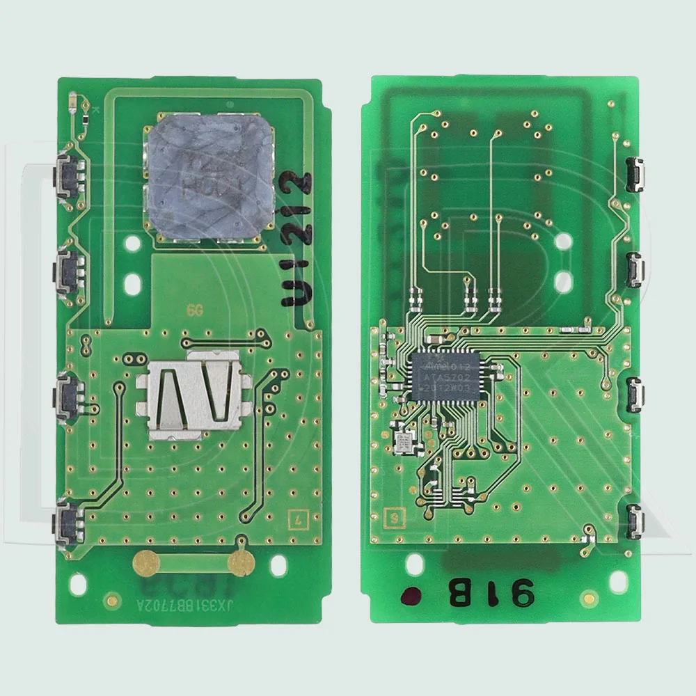 ชิป DR OEM PCB 6A รุ่น SKE11D/11E-01 WAZSKE11E01/11D01 ความถี่ 315/433MHz กุญแจรีโมทรถยนต์แบบ Proximity สำหรับรถยนต์ Mazda 3 CX-30 CX-50 CX-90 ปี 2019-2023 2