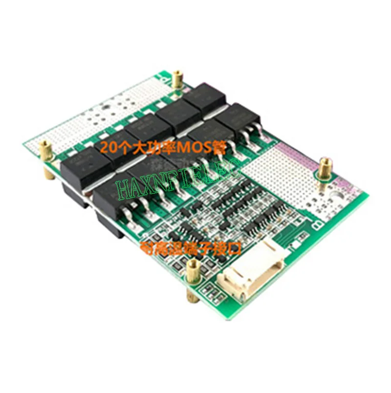 4S 12.8V 200A BMS 3.2V LiFePo4 Bordo di protezione della batteria al litio ferro fosfato W ricarica bilanciata per avviamento moto inverter - immagine 2