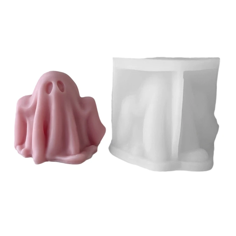 

Halloween Cartoon Specter Epoxy Mold Making Soap Melt Resin Home Decorations