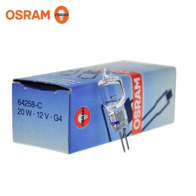Osram 64258 12V 20W Apparecchiature Mediche Microscopio Con Perline Alogene Lampada Medica Senza Ombre Perlina Alogena