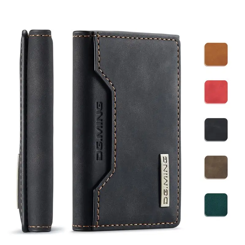 Portafoglio Magsafe Con Supporto Porta Carte Di Credito Per Telefono Custodia In Pelle Magnetica Per Iphone 14 13 12 Pro Max Desktop Back Con Cavallet