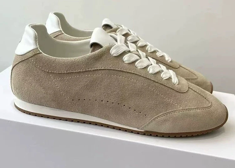 De Xun Schuhe Paarschuhe Casual Weichsohlige Forrest Gump Schuhe Vielseitige Sport-Lederschuhe – Detail 5