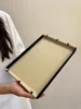 Light Luxury Rectangle Leather Storage Coffee Tray, Handmade Knot Aromatherapy Tray, Home Decoration, Living Room Table Decor 2