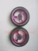 (2X )  4 inch Front Wheels Wheelchair Disabled Manual Sport Wheelchair 2