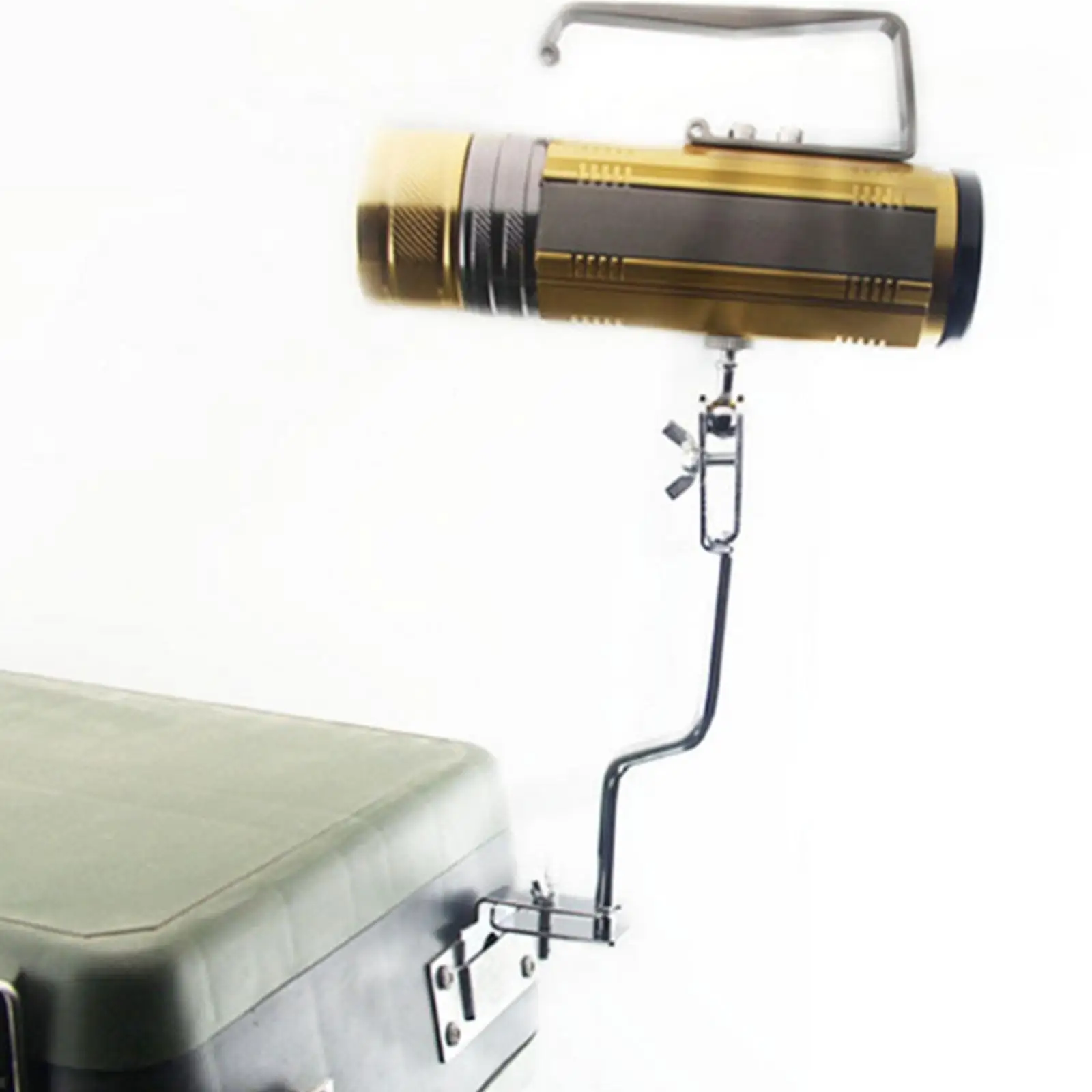 Night Fishing Light Bracket Wear Resistant Convenient Sturdy High Strength Fishing Box Lamp Holder Parts Accessories for Outdoor