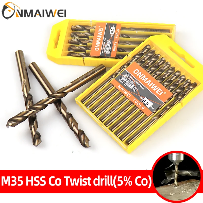 1-0-13mm-rivestito-di-cobalto-5-10-pezzi-set-di-punte-elicoidali-hss