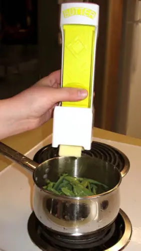 Premium Stainless Steel Butter and Cheese Slicer - Home Kitchen Gadget and Butter Dispenser