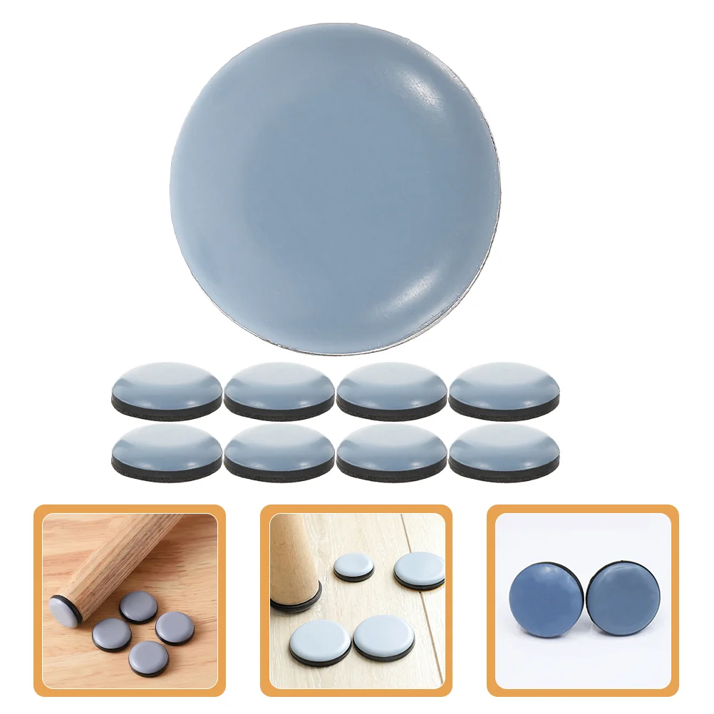 Round Self-adhesive Silent Table and Chair Foot Pads to Assist Sliding Mats Slider Furniture Moving Sliders for Cushion