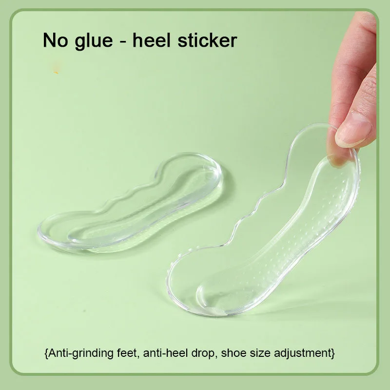 Shoe Insoles Silicone Gel Insoles for Shoes Women High Heel Liner Grips Protector Sticker Anti-Wear Heel Pad Foot Pain Relief