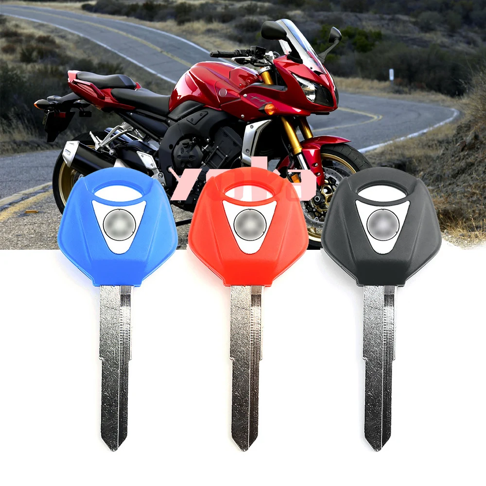 For Yamaha TMax 500 530 560 Xp500 Xp530 FZ1 FZ4 FZ6 FZ8 XT660 XJR1300 FJR1300 XJ6 Motorcycle Uncut Blade Blank Key Parts motorcycle keys motorcycle key accessories