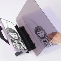 1pc Projection Drawing Copy Board Projector Painting Tracing Board Sketch Specular Reflection Dimming Bracket Montessori Toys 1