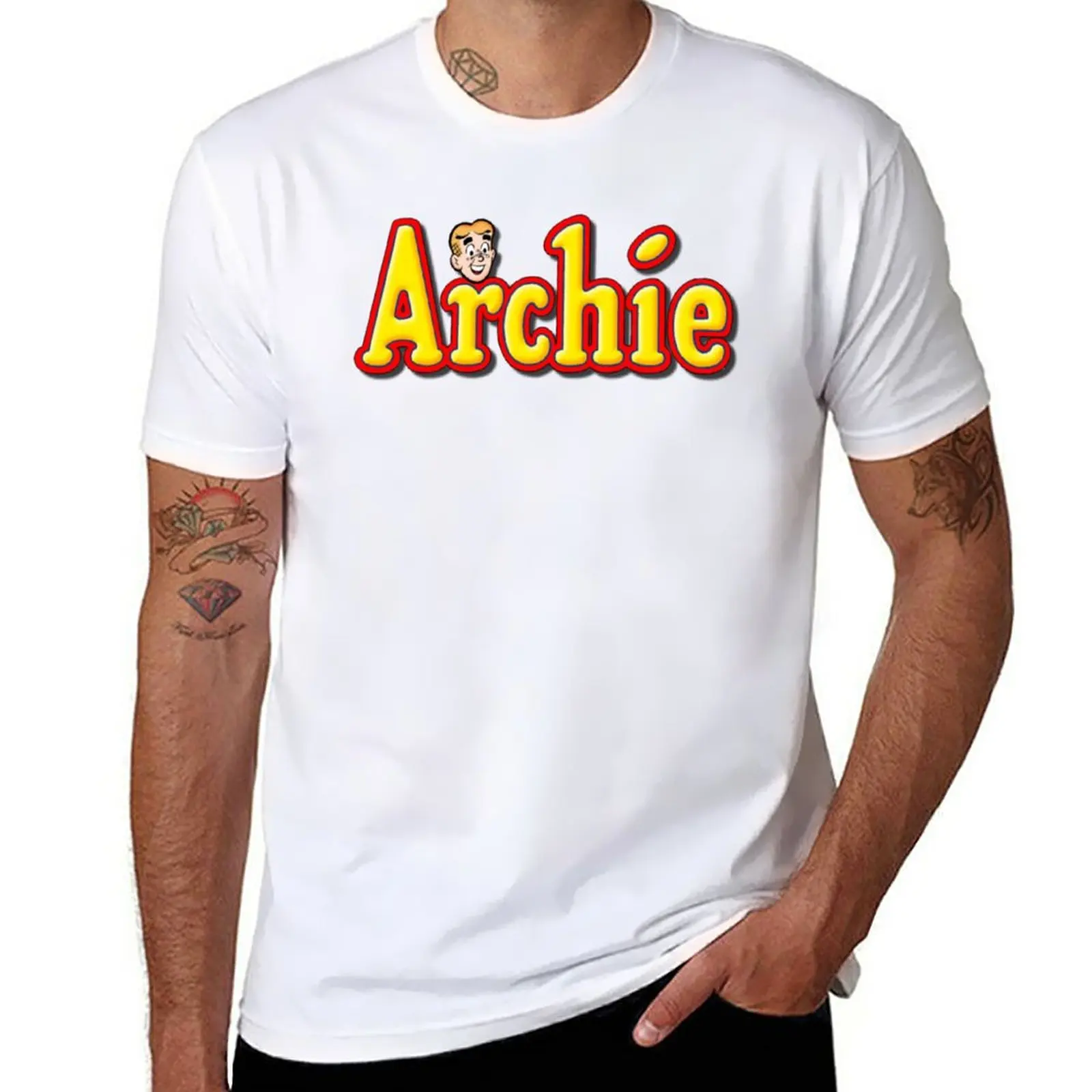 

New Archie T-Shirt T-shirt for a boy tops sweat shirts designer t shirt men