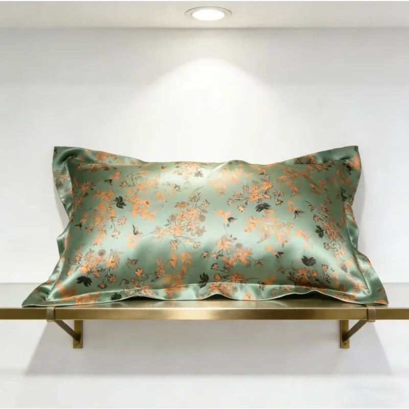 Luxurious 100% Natural Mulberry Silk Pillowcase - Premium 22MM for Hair & Skin Health with Eco-Friendly Oeko-Tex Certification