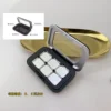 Mini Portable Magnetic Case Blush Powder Sample Empty Case Lipstick Concealer Eyeshadow DIY Dispensing Sample Case Platters 6
