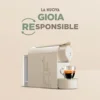 Gioia Super Compact Espresso Coffee Maker for Aluminum Capsules, 500ml Reservoir, 50% Recycled Plastic, Grey 2