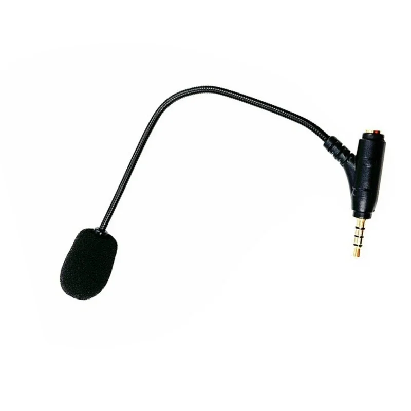 헤드 장착형 헤드폰 게임용 헤드셋용 교체용 마이크 3.5mm 분리형 게임 마이크 붐