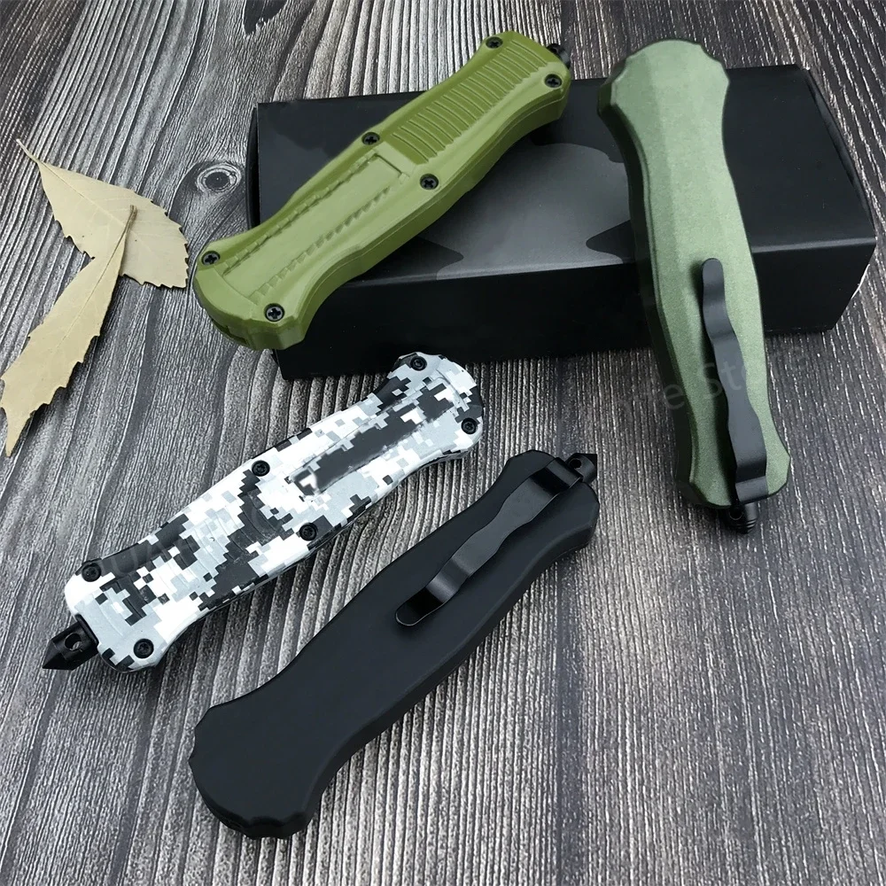 High Quality BM 3300 Pocket Folding Knife 440C Blade Zinc Alloy Handle Outdoor EDC Camping Hiking Hunting Cutting Tools Gift 5