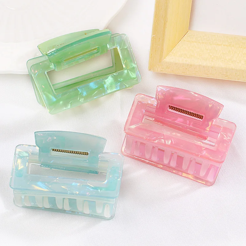 

Женские Классические заколки для волос, цветные заколки-крабы в Корейском стиле, 2023