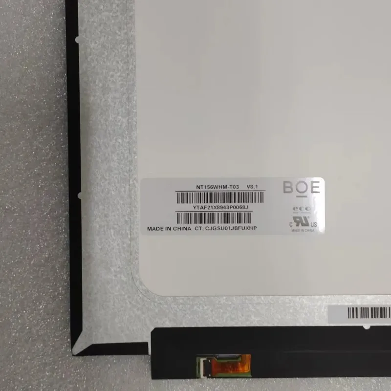 Polegada Laptop Lcd Display Touch Screen Substituição do Painel Touchscreen B156xtk02.0 Nt156whm T03 N156bgn E43 15.6 - Imagem 2