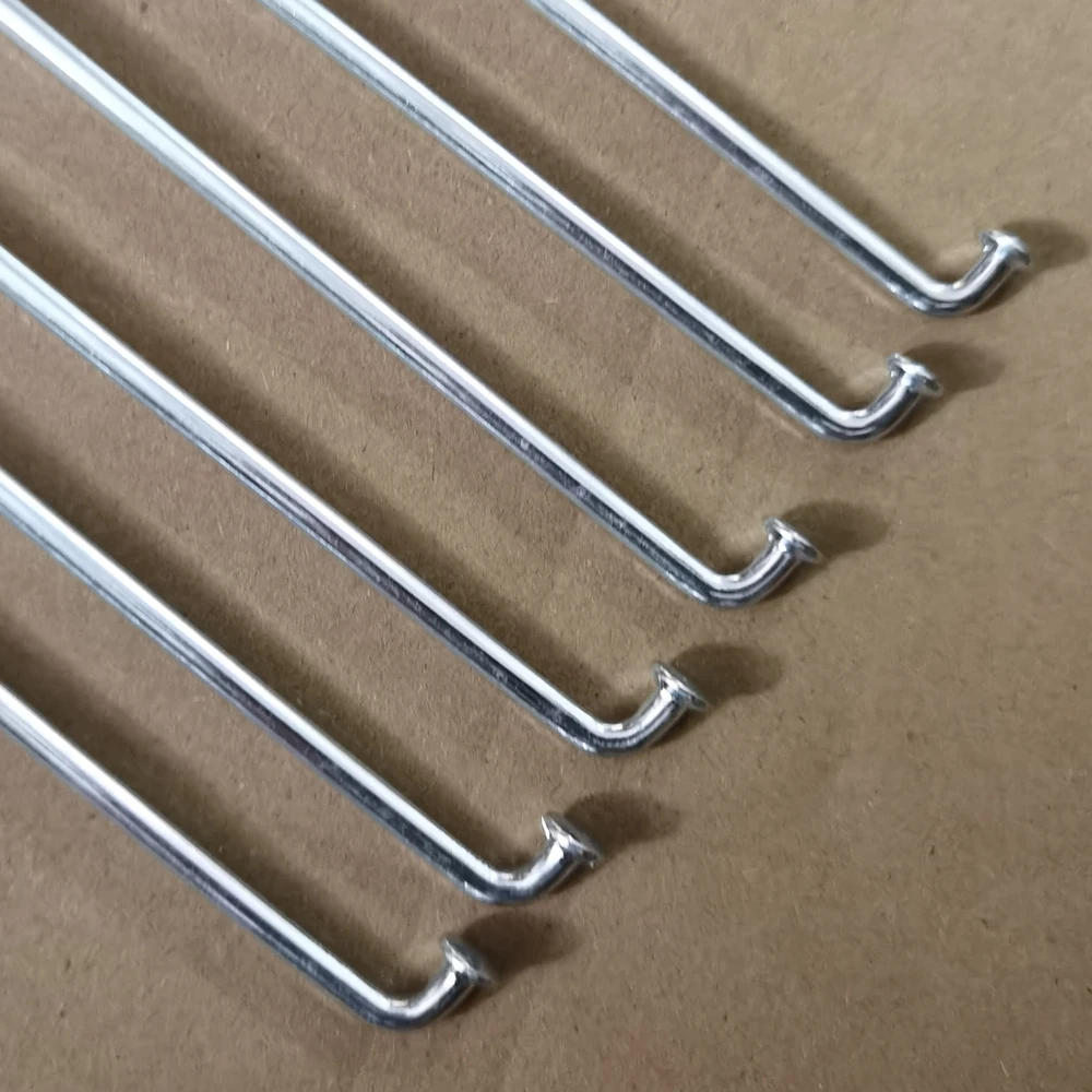 36pcs/lot 8G bicycle spokes 9K motorcycle spokes 3.5mm 4mm*124-235mm E-bicycle JH70 GN250 125
