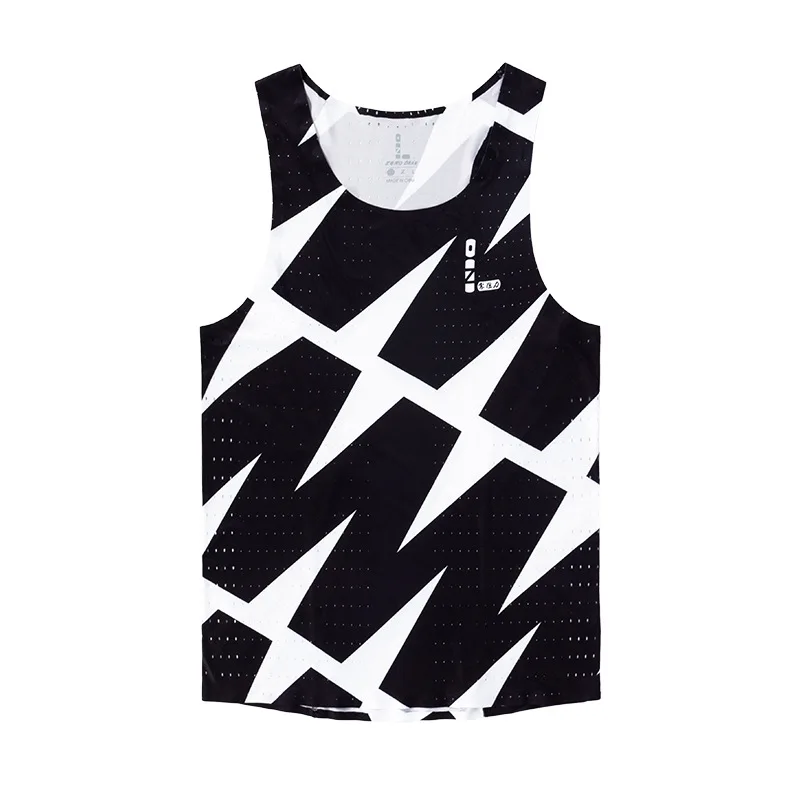 Summer Basketball Soft Fabric Seamless Marathon Running Sport Vest Top Track Field Training jersey shirt
