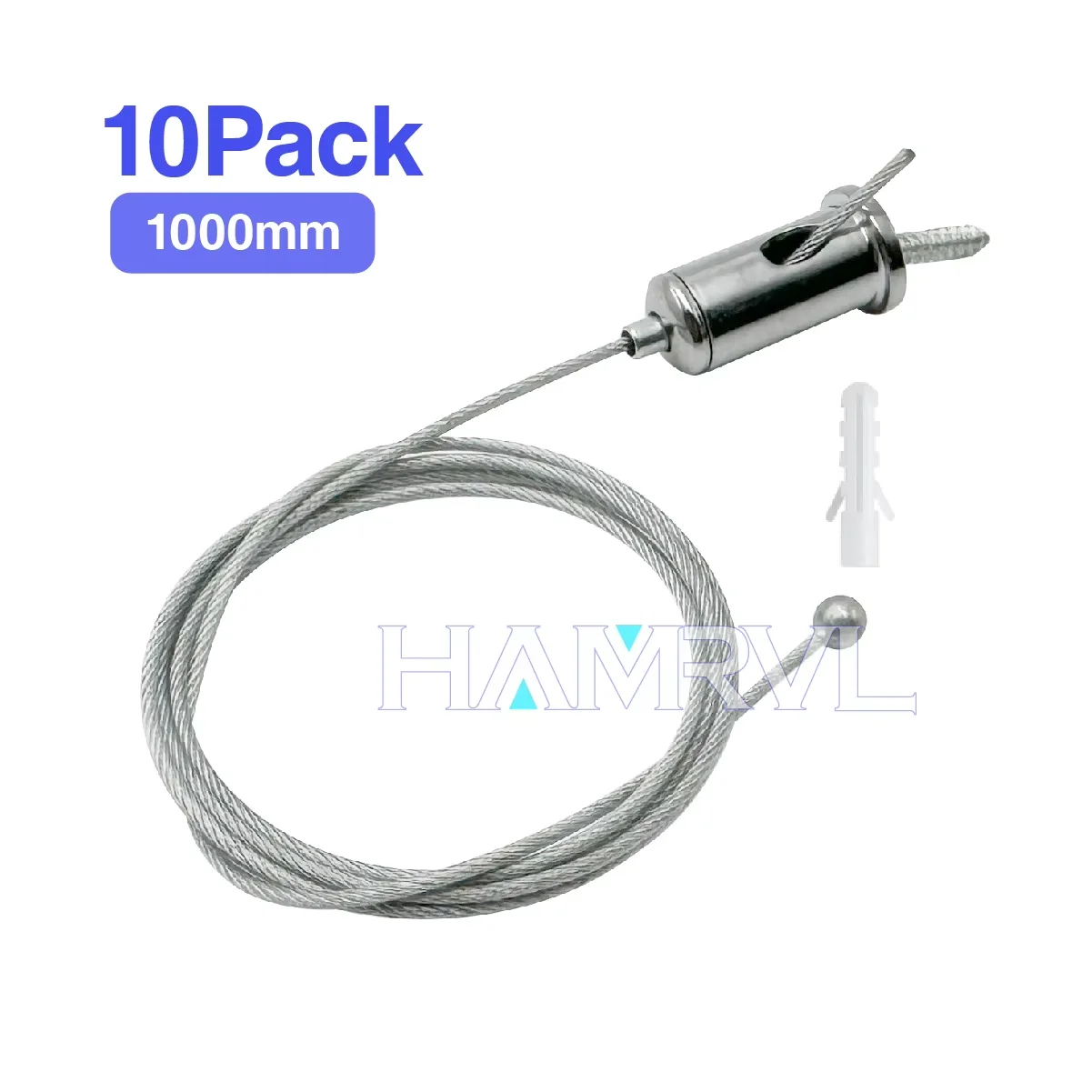 Hexagonal light cable 1M Adjustable suspension Cables 100cm Steel Hanging chain Lamp Celing For Hexagonal Garage Honeycomb Tube