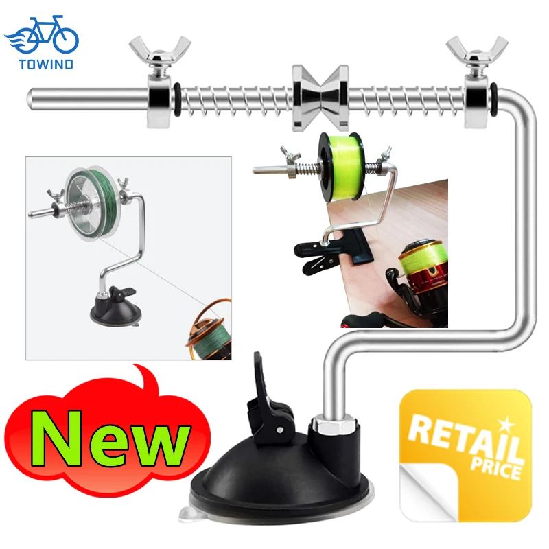 New Fishing Line Winder Reel Line Spooler Spooling Winding