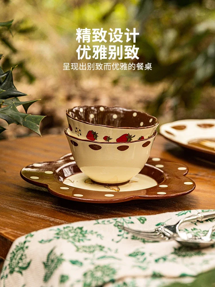 Original Retro Hera Rabbit Ceramic Bowl Cutlery Bowl Set Dinnerware Set