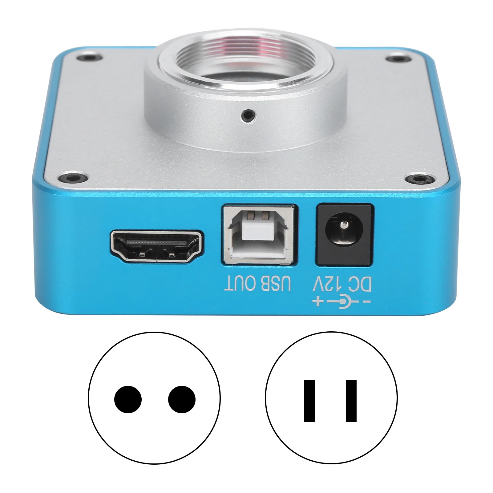 

Industrial Camera Video Microscope Camera 60FPS 1080P 2K for Industry for Mobile Phone CPU PCB Repair for School