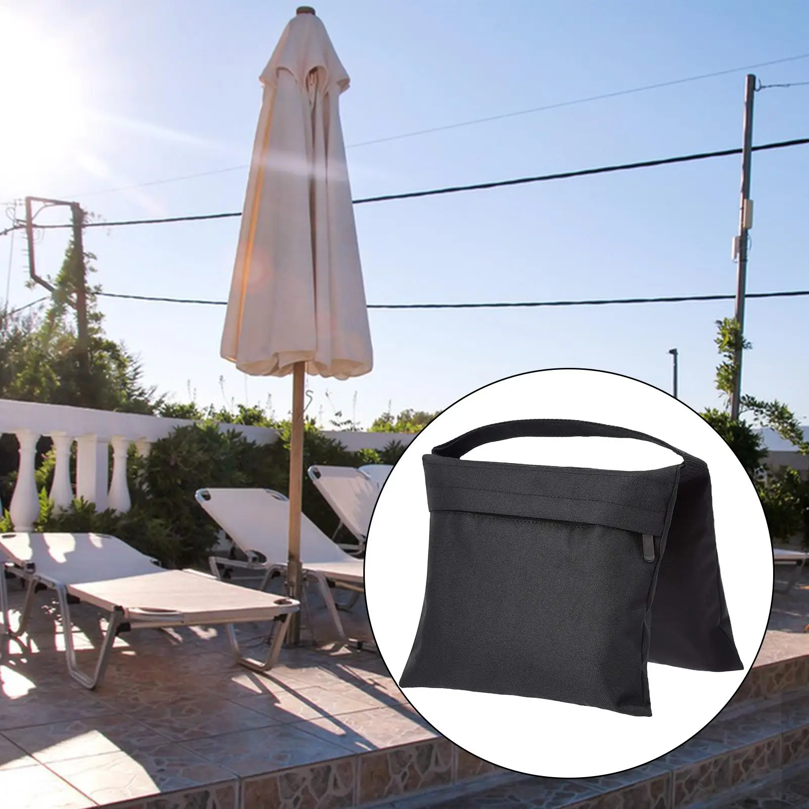 weighted sandbags canopy weight bags Outdoor sunshade and windproof fixed sandbags for Canopy Umbrella balancing brackets ﻿
