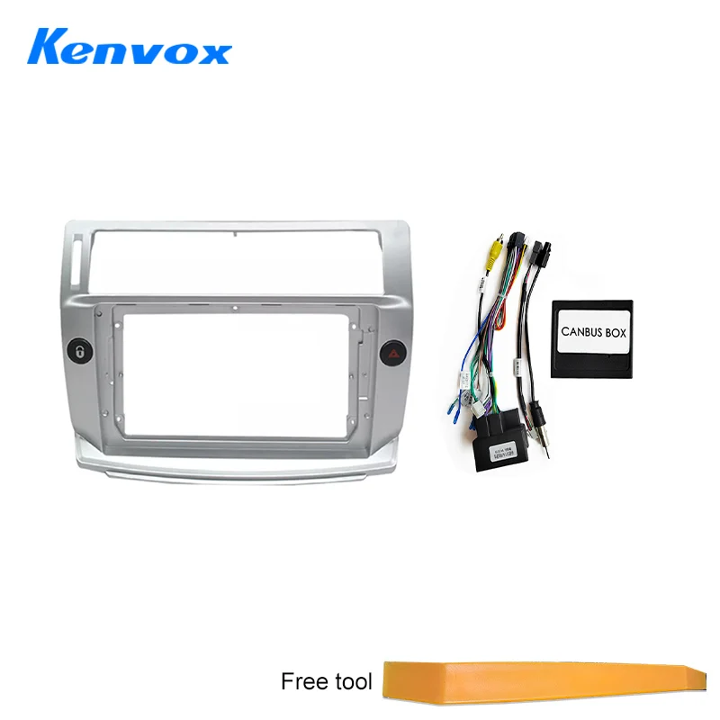 

Car Radio For Citroen C4 LA LC C-Triomphe C-Quatre 2004 - 2014 Android 2 Din Stereo Mounting Bezel Faceplate Frame Kit