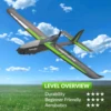 Volantexrc Ranger600 RC Aircraft 2.4GHz 4CH 600MM Fixed Wing RC Plane With 6-Axis Gyro Stabilizer One Key Aerobatic RTF Fighter 1