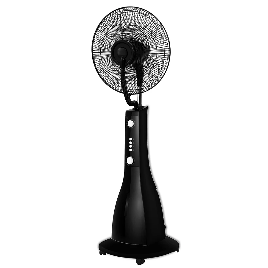 

16" Inch Fashion Modern Ventilador Humidifier 2 in1 Function Floor Stand Cooler Water Spray Fan with Mist