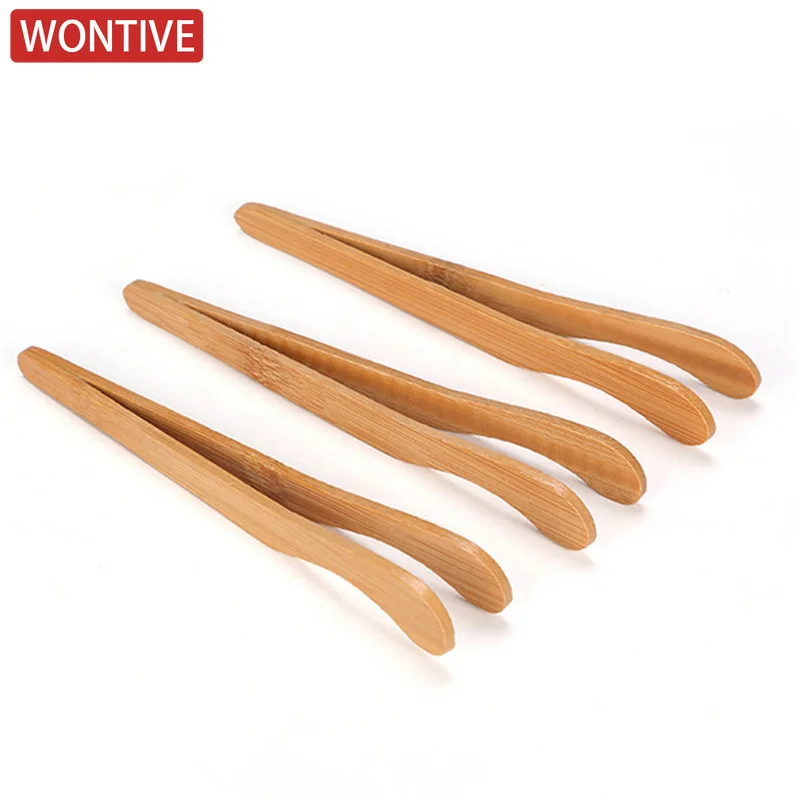Eco-Friendly Bamboo Kitchen Tongs – Ultra Grip Utensil