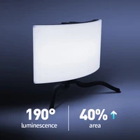 45W W40X Mini Wide Angle Curved Dual Color Fill Light 2