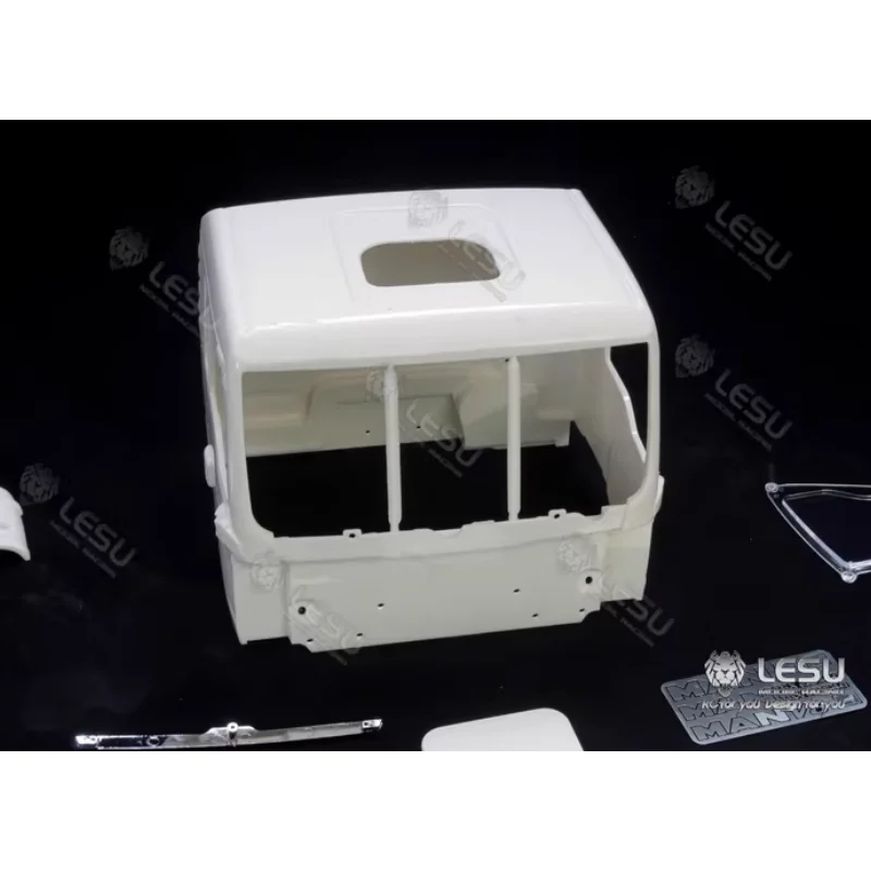 LESU RC für 1/14 Maßstab MAN TGS Montagekabinen-Kit Kabine Tamiya 1/14 RC Traktor-LKW Kipper Teile Zubehör CK-TGS