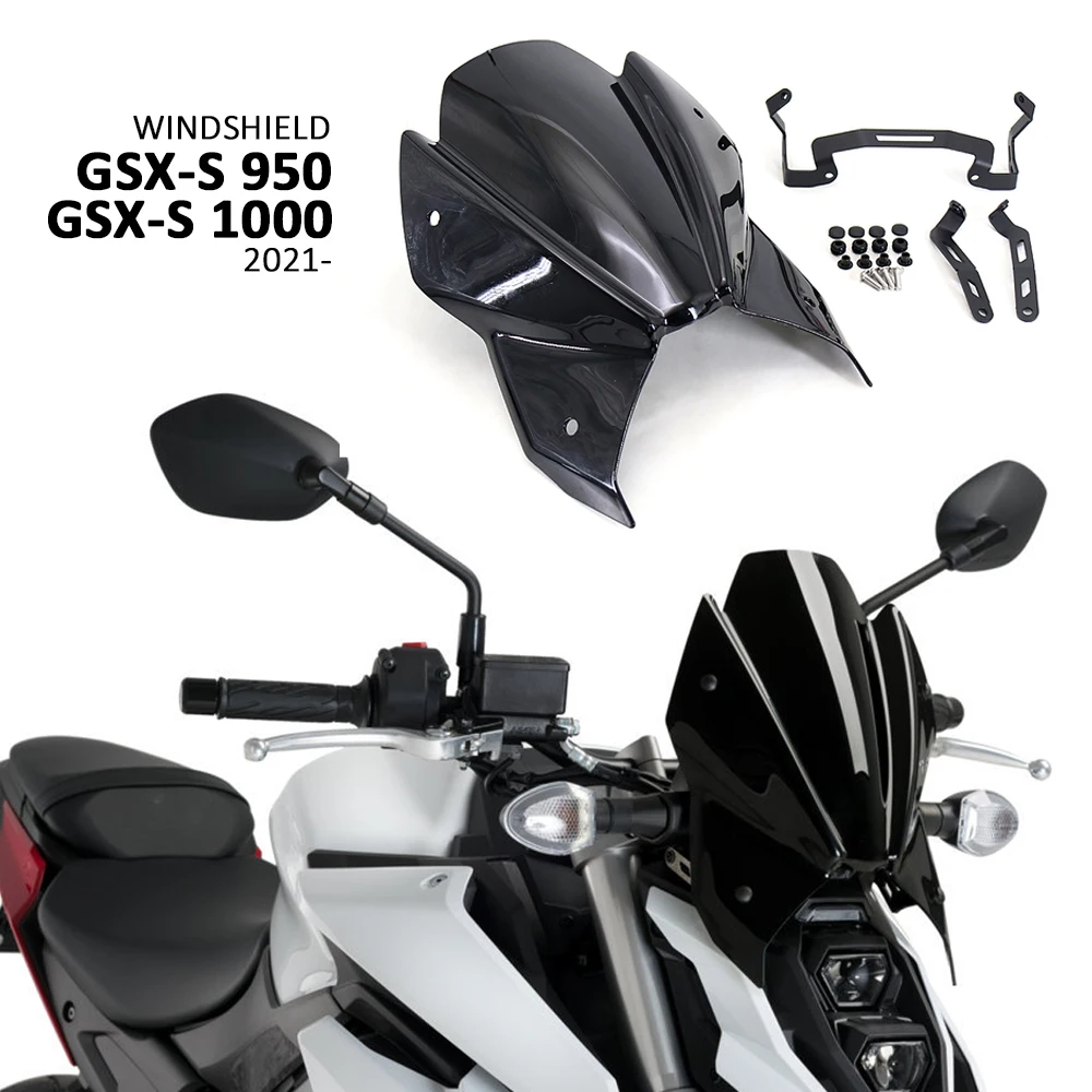 Спортивный дефлектор для мотоциклов, козырек ветрового стекла для SUZUKI GSX-S950 GSX-S1000 GSXS950 GSXS1000 GSX-S 950 1000 2021-
