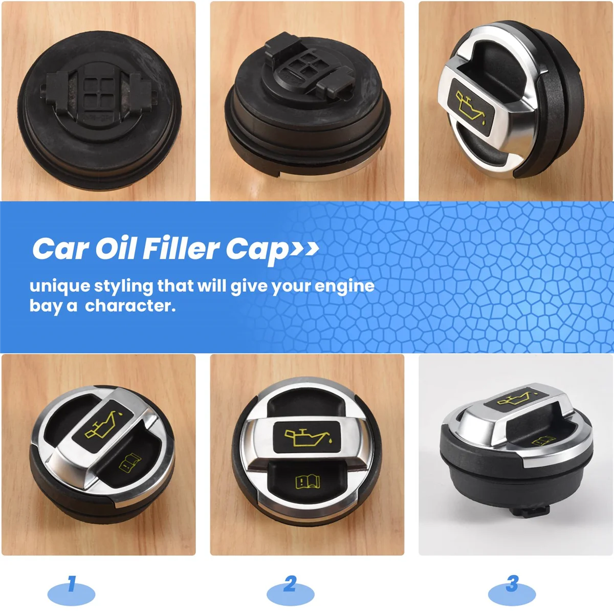 Car Oil Filler Cap Cover for Audi-R8 A3 A4 A6 A8 Golf Passat 420103485B