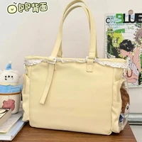 Sac à bandoulière japonais Ins pour filles, doux, uniformes Y2K JK, sac Transparent Ulzzang Ita, fourre-tout pour étudiants et déplacements 4