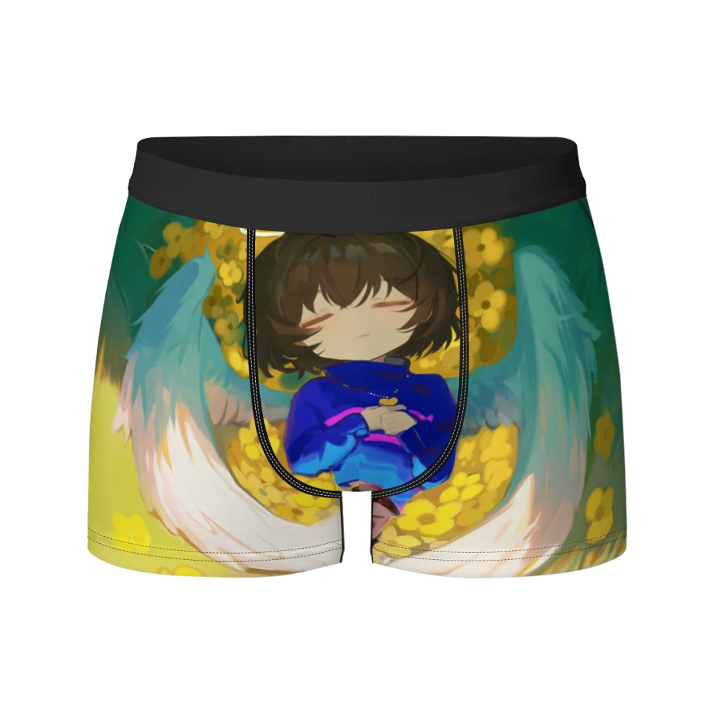 thumbnail image 1 of Calzoncillos tipo bóxer transpirables para hombre de Undertale, regalo de ropa interior para hombre, 1 of 5