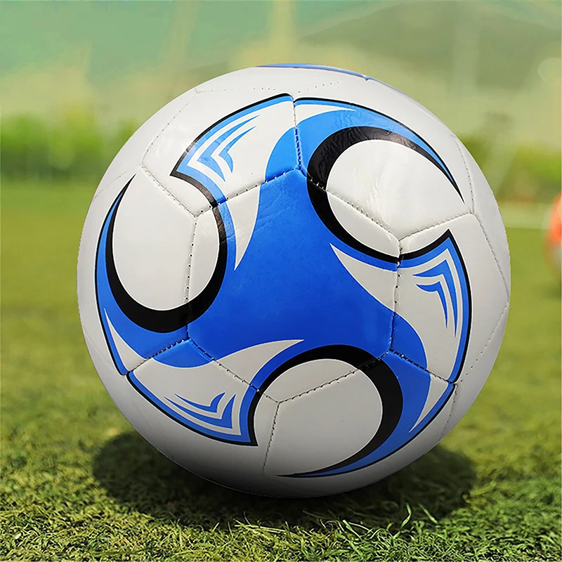 내마모성 부드러운 PU 축구공, 야외 축구 훈련, 심리스 축구공 그룹 훈련 게임 용품, 축구공 사이즈 4, 1PC