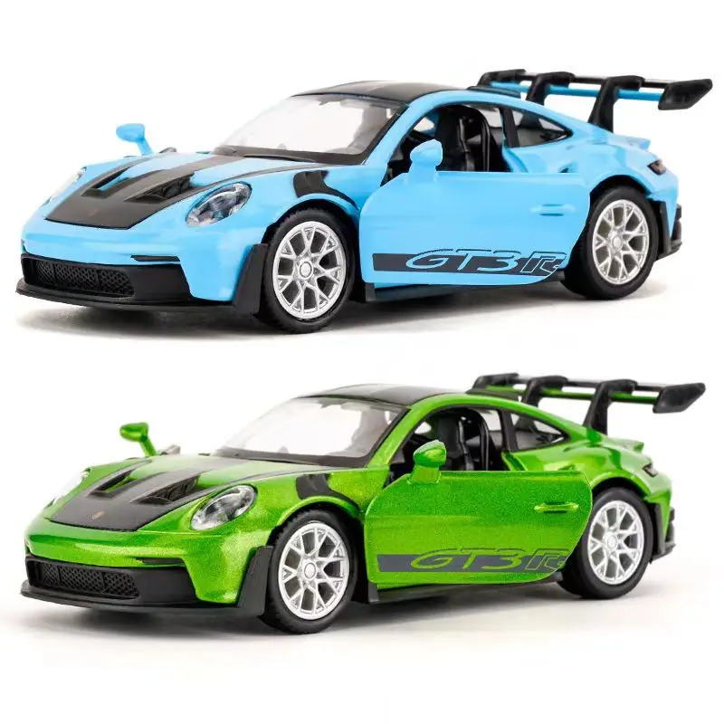 1/36 Porsche 911 GT3 918 Spyder Taycan Toy Car Racing Model RMZ