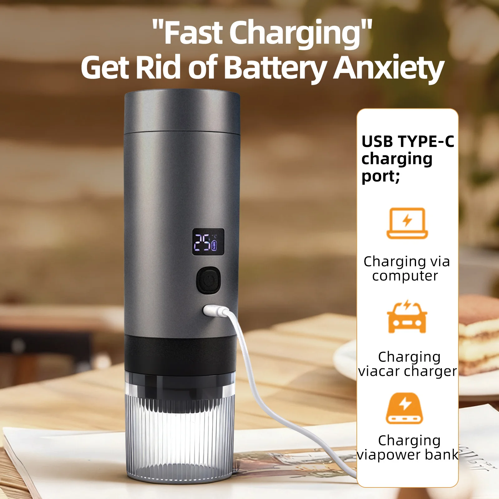 ماكينة اسبريسو 3in1 محمولة BALASHOV