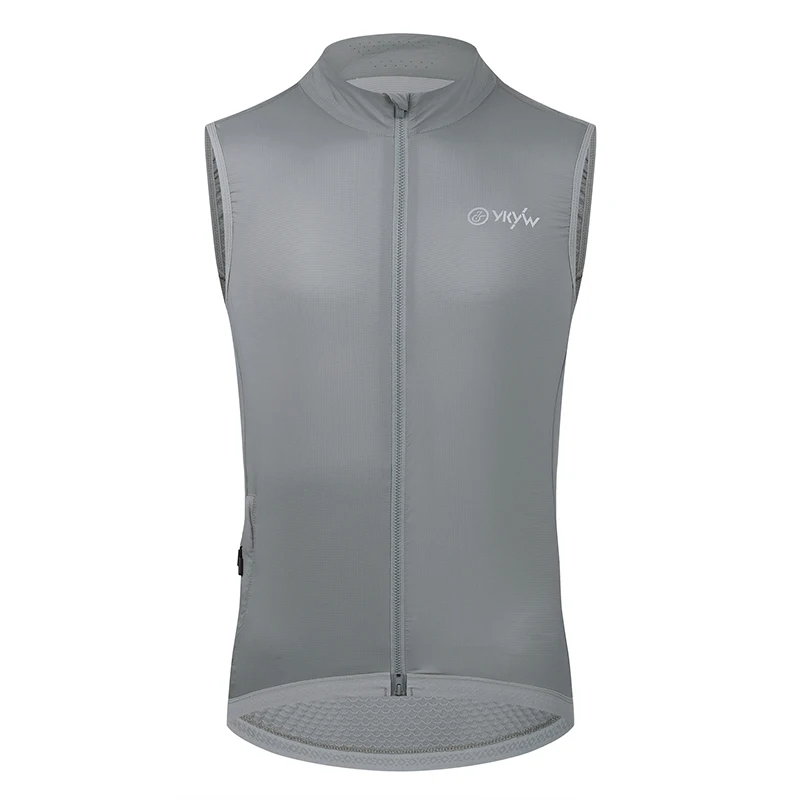 YKYW Winddichte, wasserdichte Herren-Pro-Fahrradweste UPF50+, ärmellose Weste, Windjacke, MTB-Fahrradbekleidung, Fahrradjacke – Detail 30